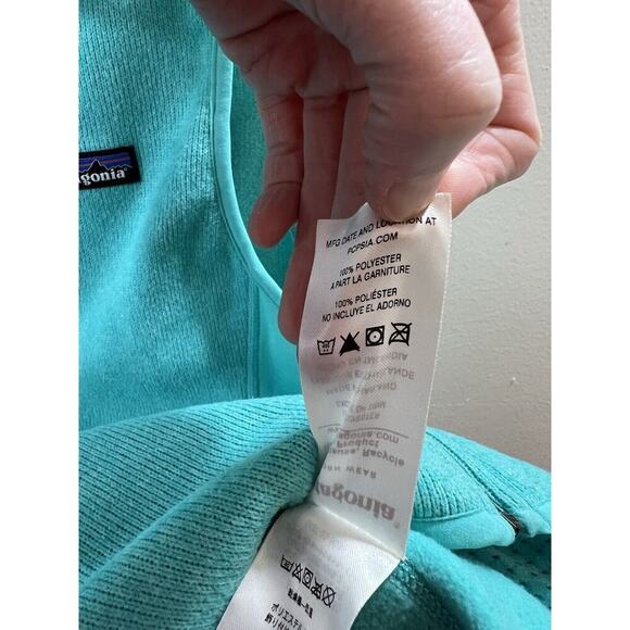 Women’s Patagonia Vest Size S Blue Teal Outdoor Active Hiking Travel Gorpcore - Picture 5 of 7